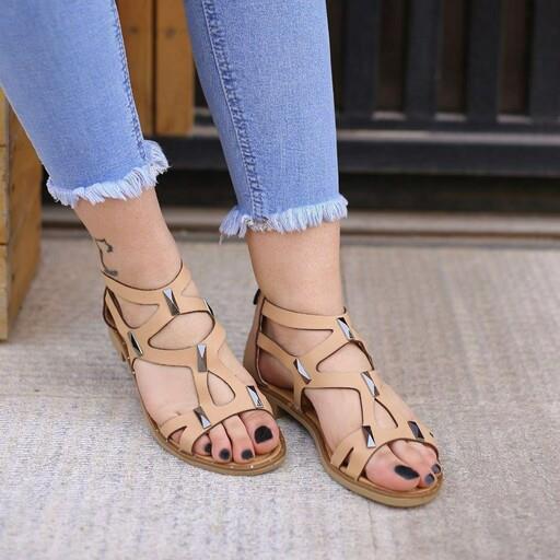 صندل زنانه مدل مروارید ارسال رایگان